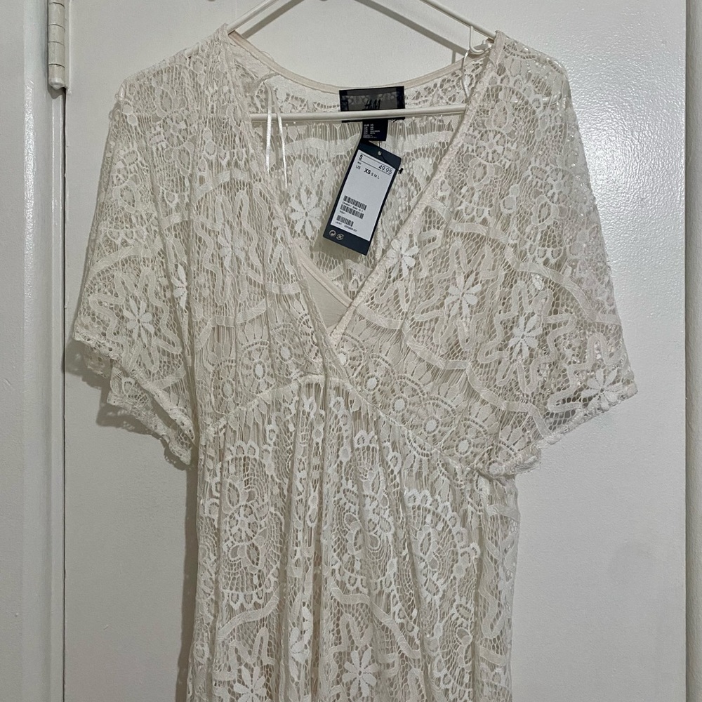 Boho lace H&M dress